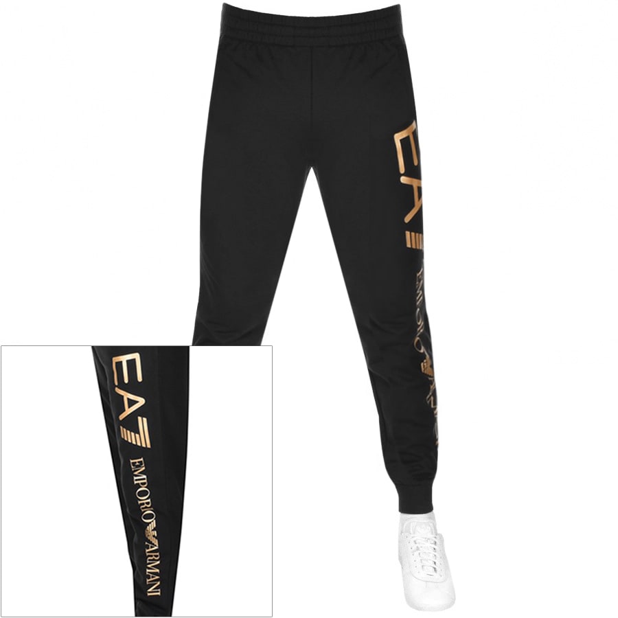 Alternative Image for ProductEA7 Emporio Armani Logo Jogging Bottoms Black1
